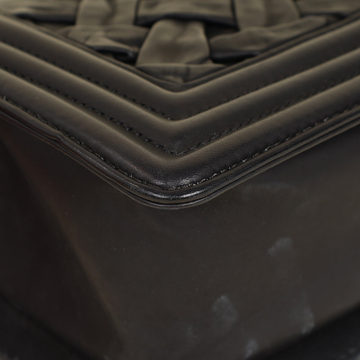 Chanel Black Le Boy Woven Small Bag-Chanel-THE CLOSET