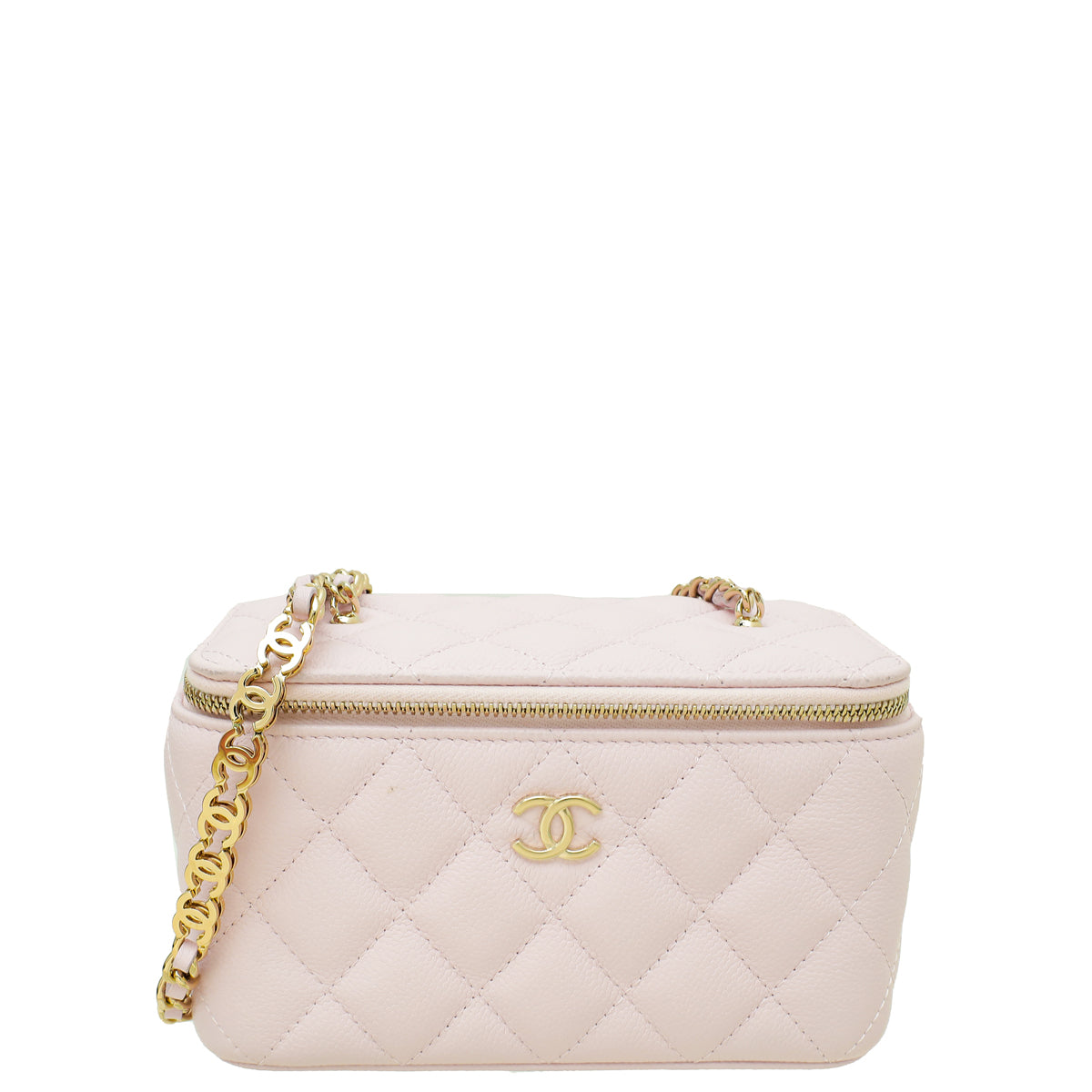 Chanel Pink CC Vanity Crossbody Bag-Chanel-THE CLOSET
