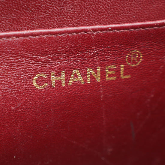 Chanel Black Vintage Classic Single Flap Maxi Bag