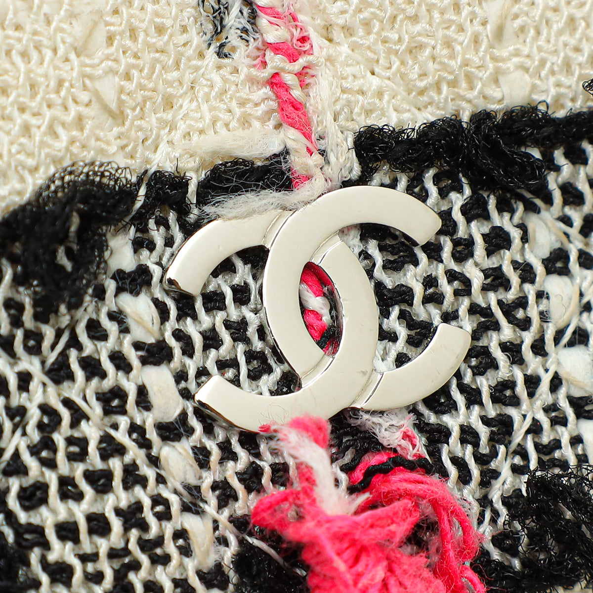 Chanel Multicolor Tweed Wallet on Chain