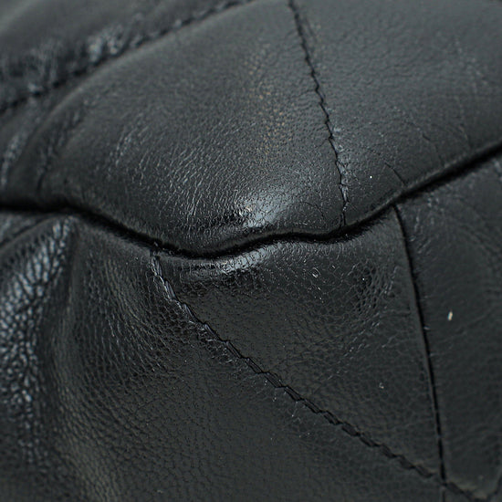 Chanel Black CC 19 Flap Large Bag