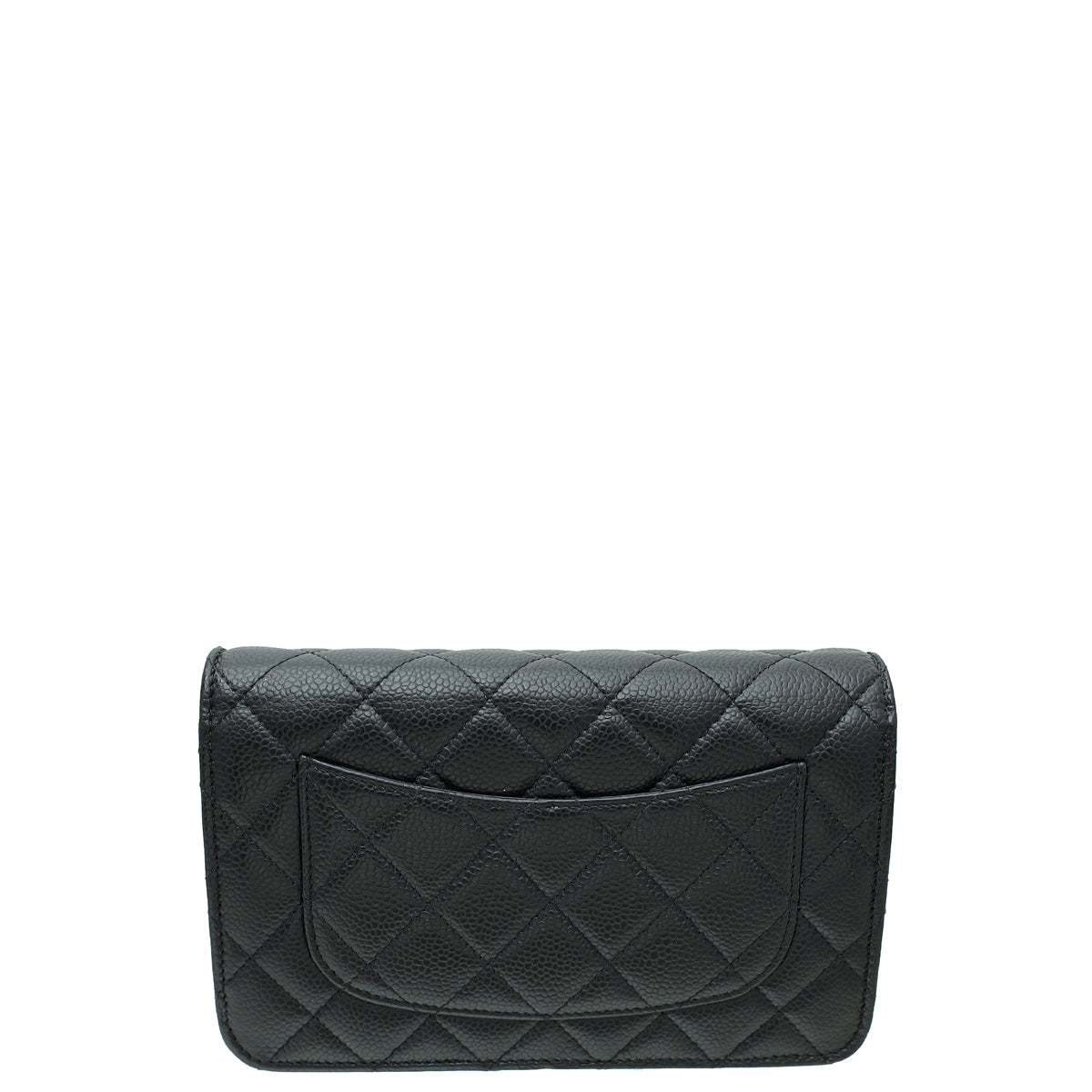 Chanel Black CC Classic Wallet On Chain-Chanel-THE CLOSET