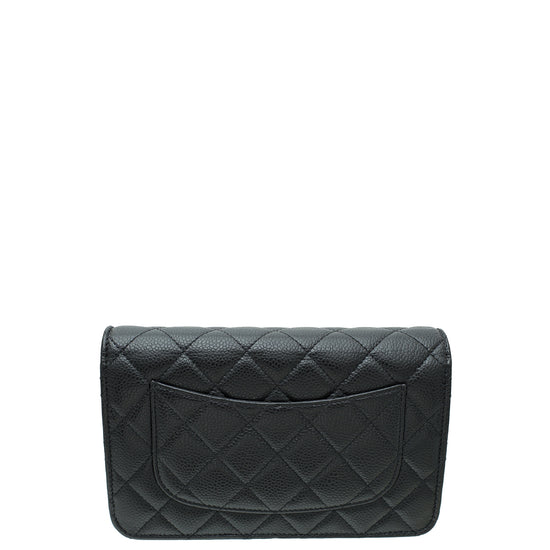 Chanel Black Classic Wallet on Chain – The Closet