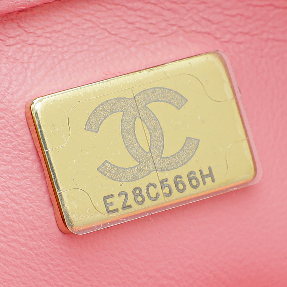 Chanel Pink CC Wood Chain Mini Bag