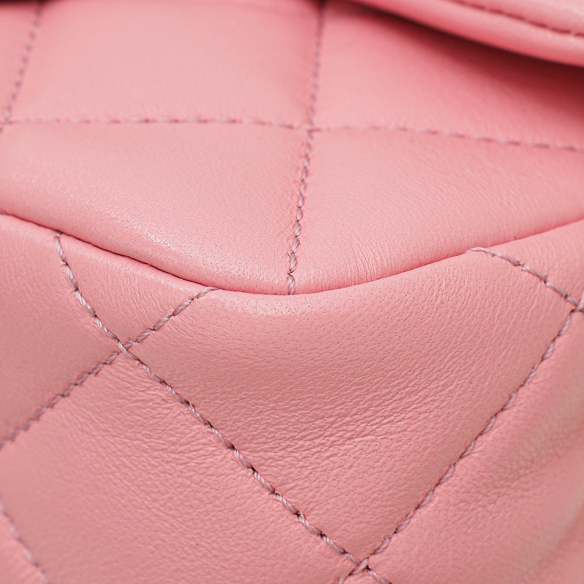 Chanel Pink CC Wood Chain Mini Bag