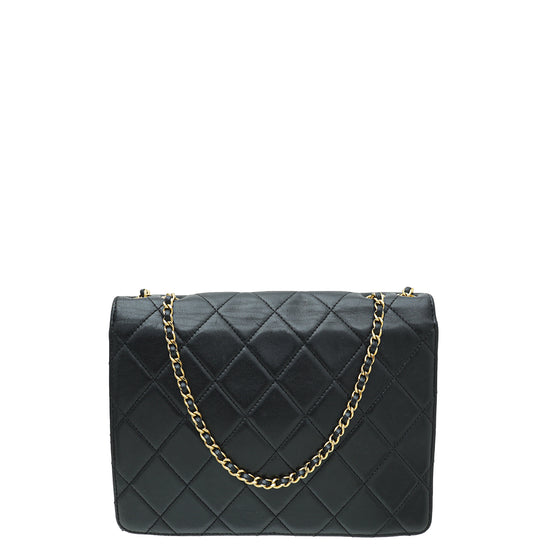 Chanel Black CC Golden Class Medium Bag