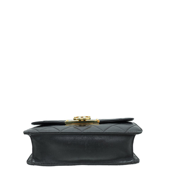 Chanel Black CC Golden Class Medium Bag