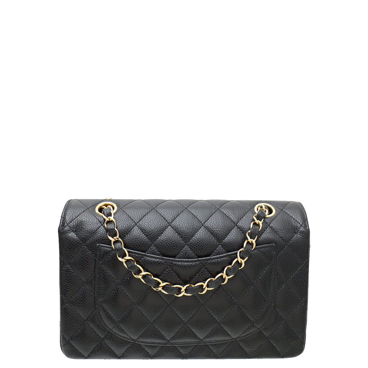 Chanel Black CC Classic Double Flap Small Bag