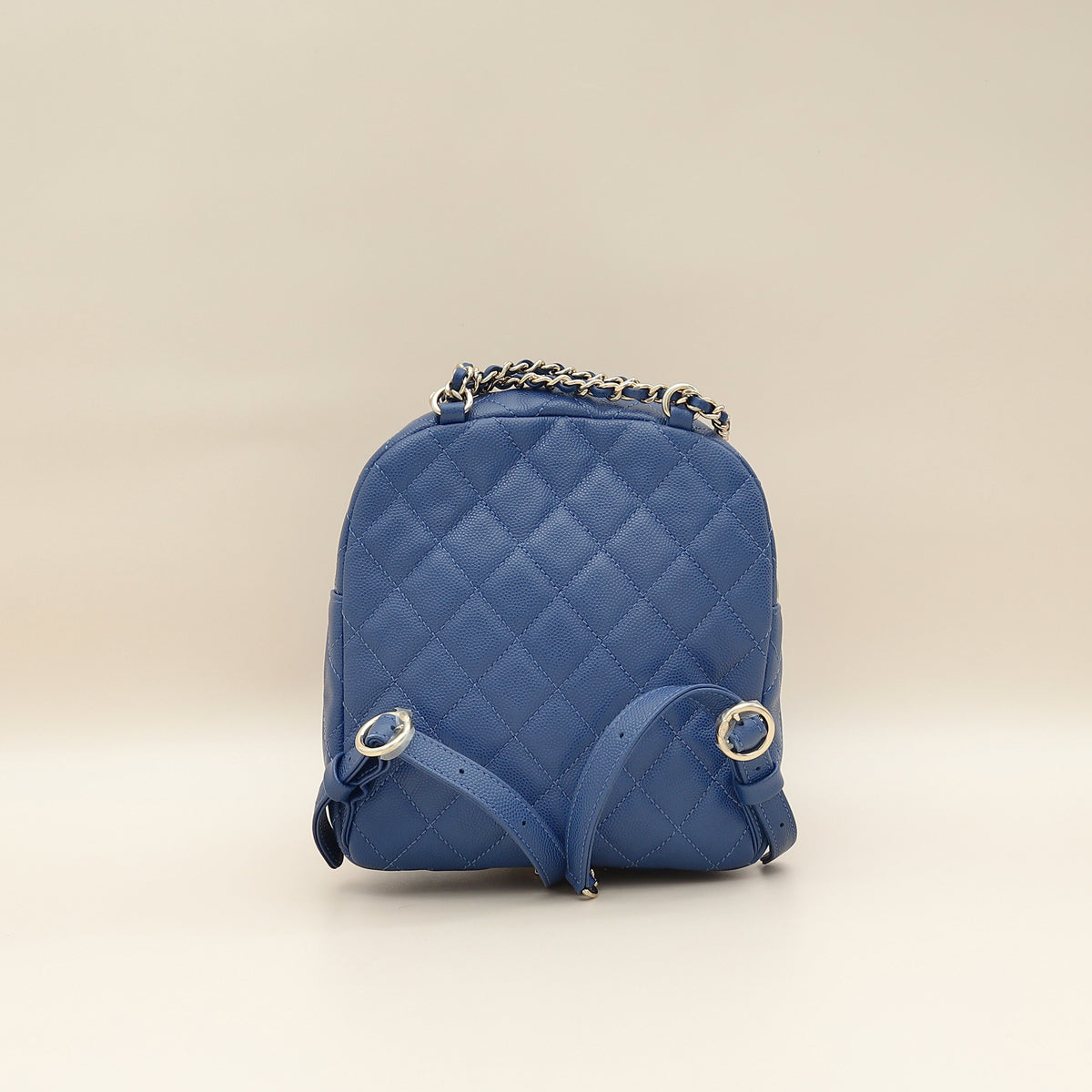 Chanel Blue CC Day Backpack Small Bag