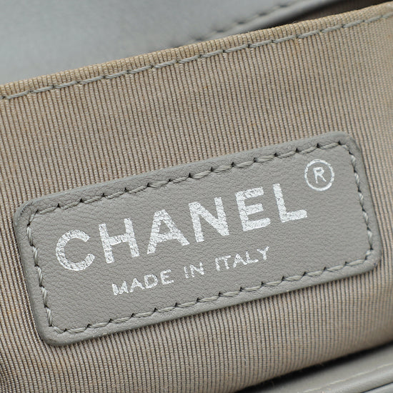 Chanel Grey Le Boy Small Bag