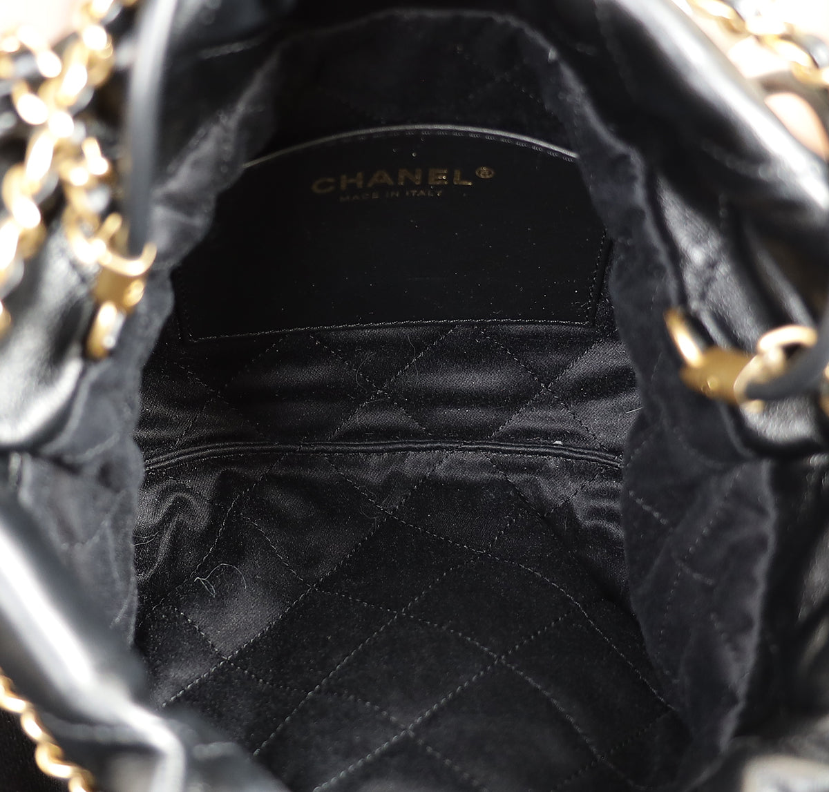 Chanel Black CC 22 Mini Shiny Bag-Chanel-THE CLOSET