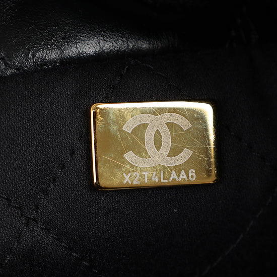 Chanel Black CC 22 Mini Shiny Bag-Chanel-THE CLOSET