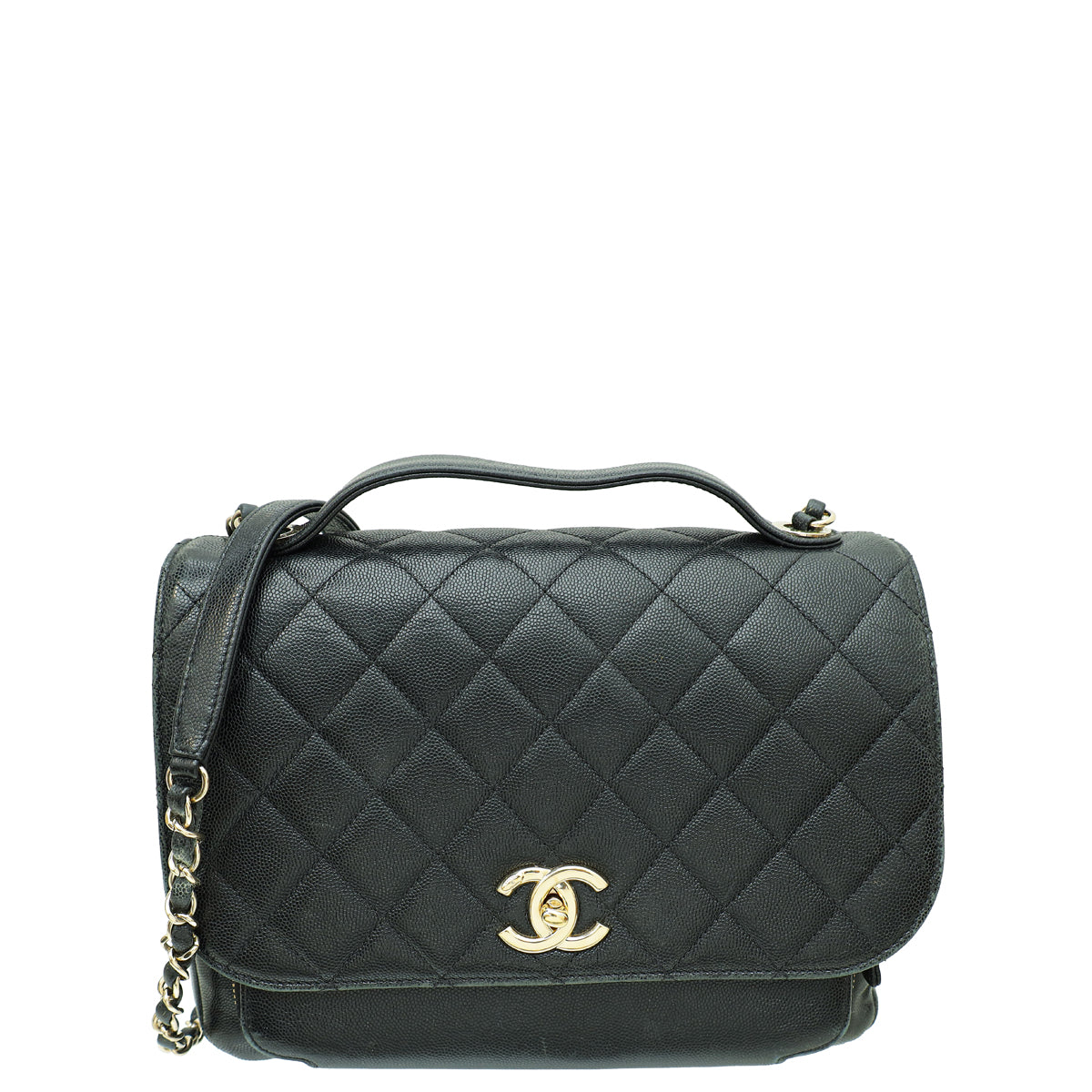 Chanel Black Business Affinity Flap Bag