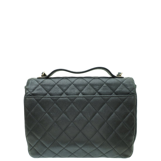 Chanel Black Business Affinity Flap Bag