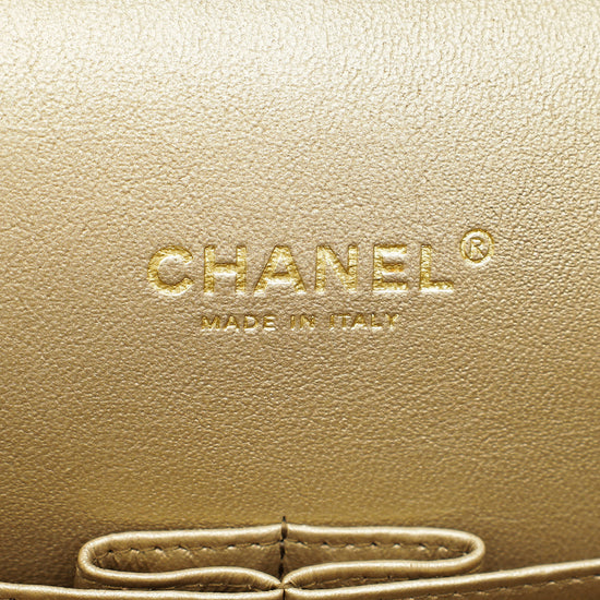 Chanel Bronze CC Classic Double Flap Maxi Bag-Chanel-THE CLOSET