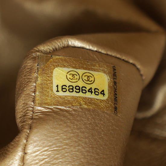 Chanel Bronze CC Classic Double Flap Maxi Bag-Chanel-THE CLOSET