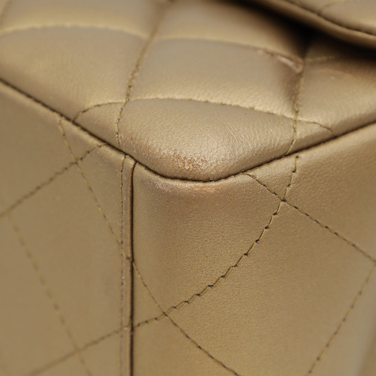 Chanel Bronze CC Classic Double Flap Maxi Bag-Chanel-THE CLOSET