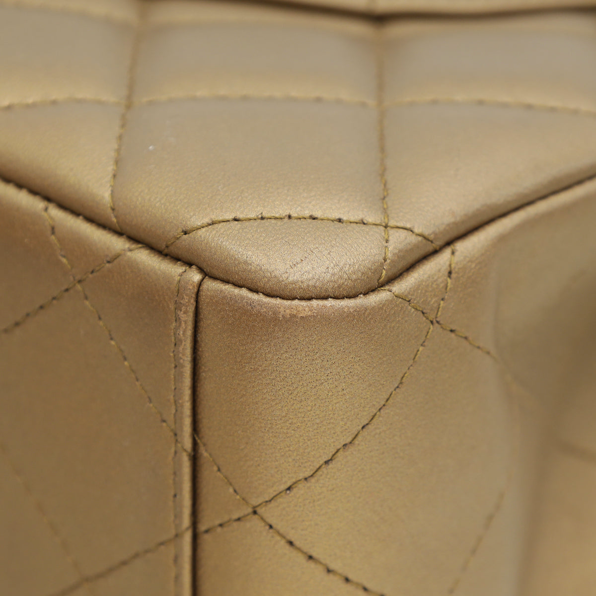 Chanel Bronze CC Classic Double Flap Maxi Bag-Chanel-THE CLOSET