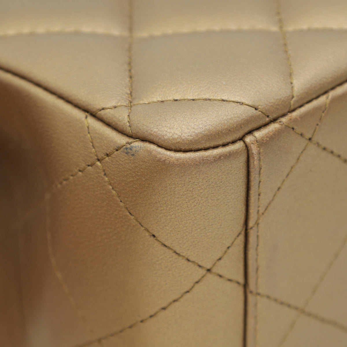 Chanel Bronze CC Classic Double Flap Maxi Bag-Chanel-THE CLOSET