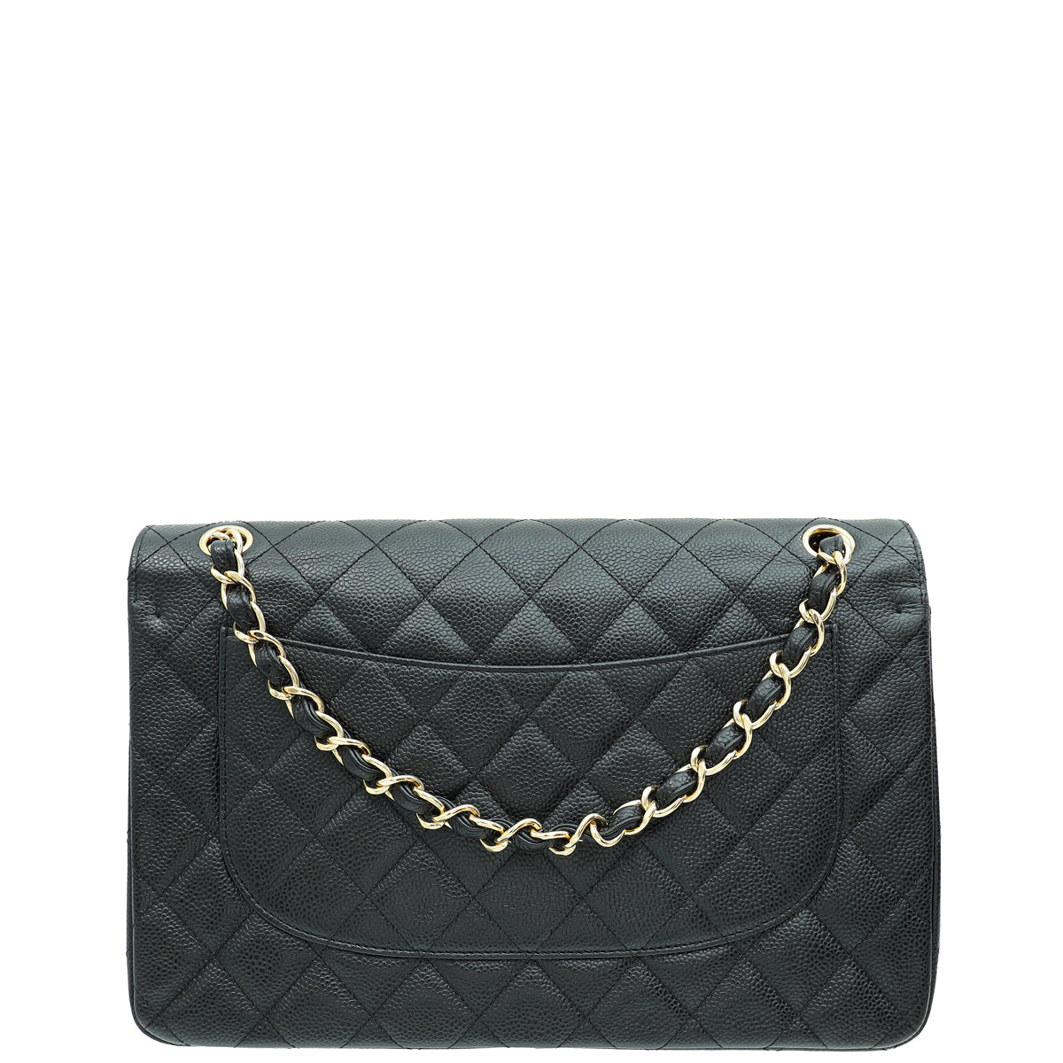 Chanel Black Classic Double Flap Jumbo Bag-Chanel-THE CLOSET