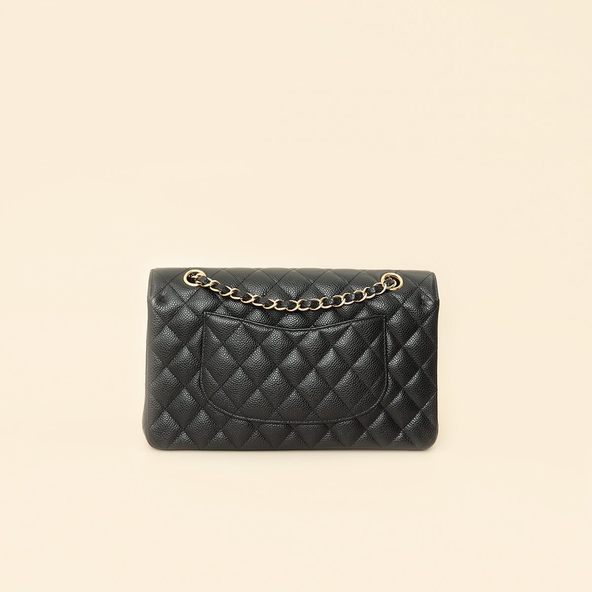 Chanel Black CC Classic Medium Double Flap Bag-Chanel-THE CLOSET