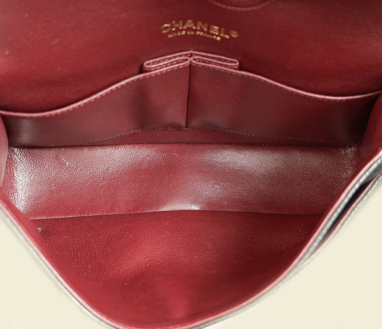 Chanel Black CC Classic 11.12 Double Flap Medium Bag