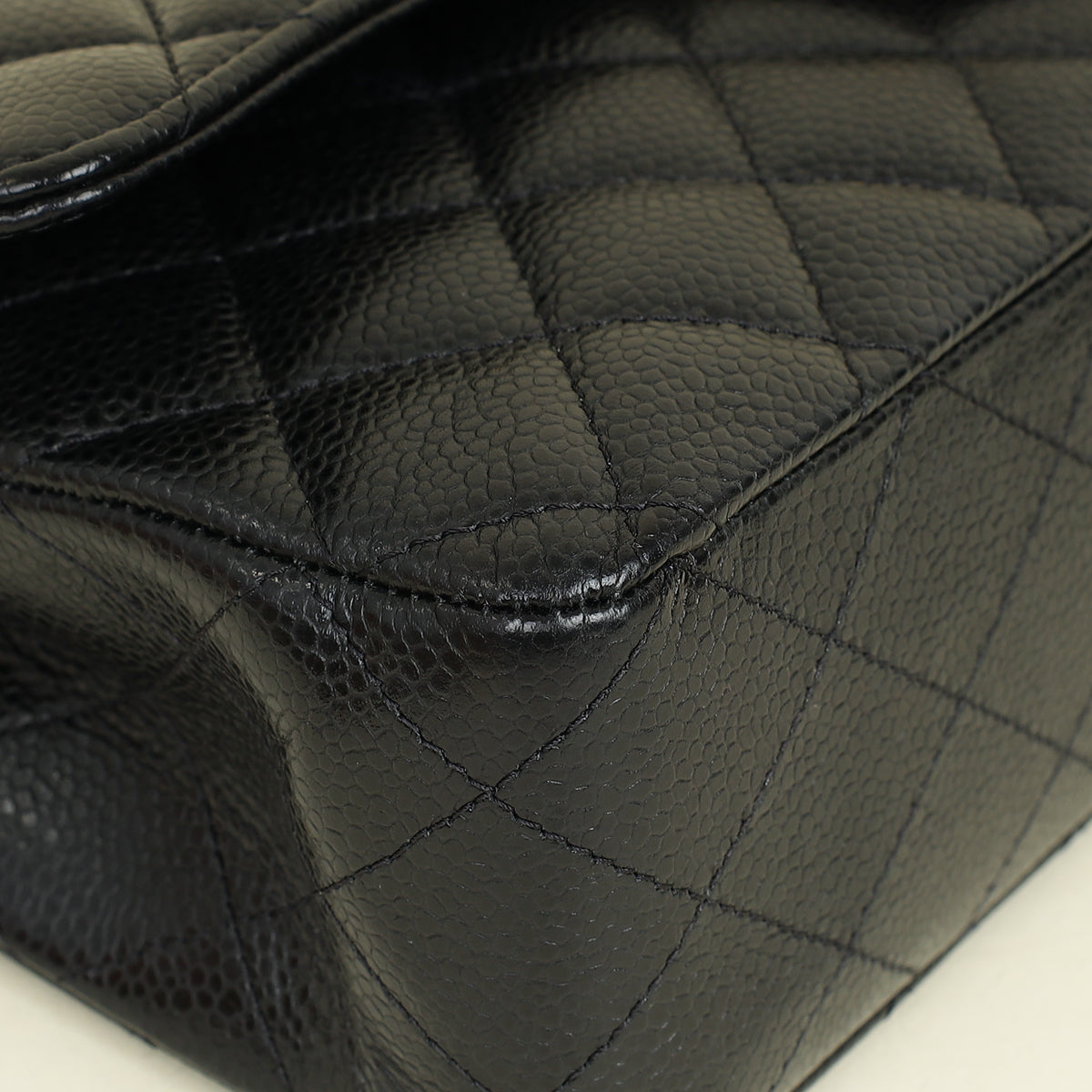 Chanel Black CC Classic 11.12 Double Flap Medium Bag