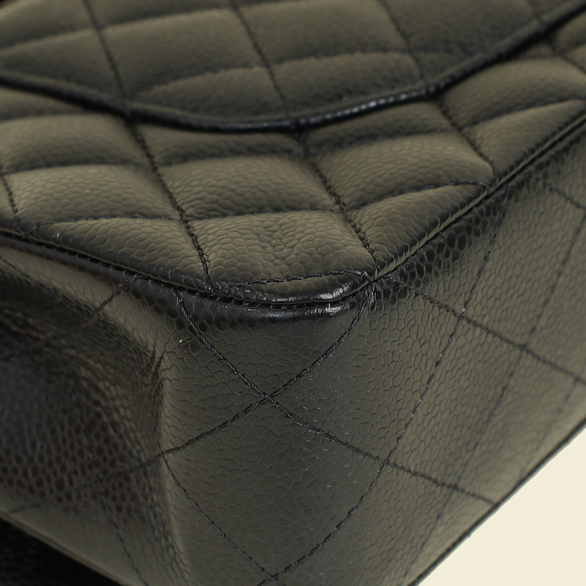 Chanel Black CC Classic 11.12 Double Flap Medium Bag