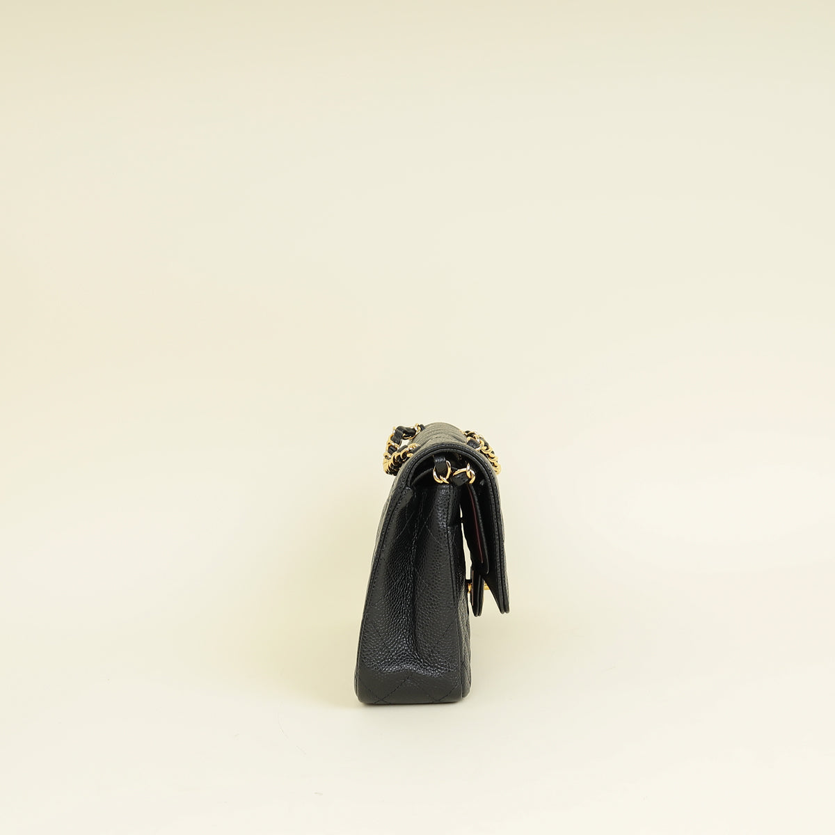 Chanel Black CC Classic 11.12 Double Flap Medium Bag