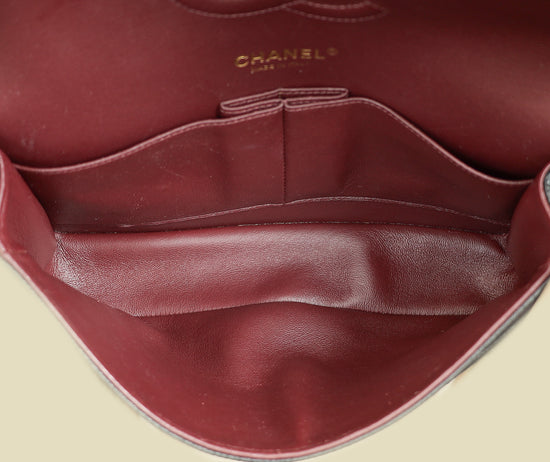 Chanel Black CC Classic 11.12 Double Flap Medium Bag