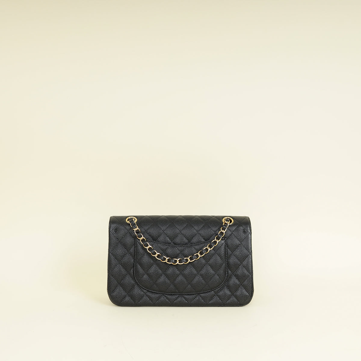 Chanel Black CC Classic 11.12 Double Flap Medium Bag