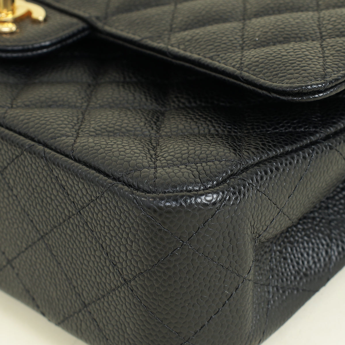 Chanel Black CC Classic 11.12 Double Flap Medium Bag