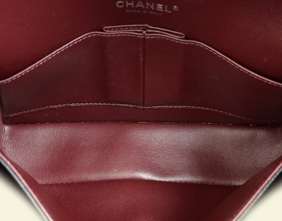 Chanel Black Classic Double Flap Medium Bag