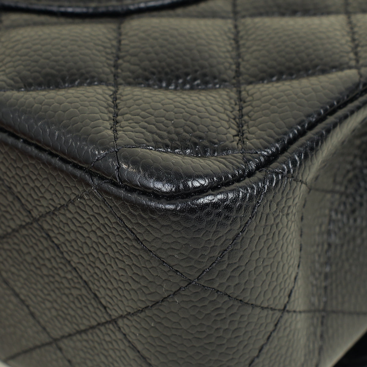 Chanel Black Classic Double Flap Medium Bag