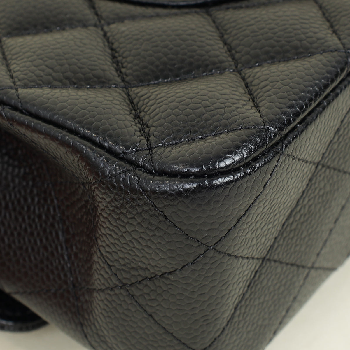 Chanel Black Classic Double Flap Medium Bag