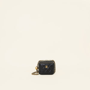 Chanel Black Pearl Crush Vanity w/ Chain