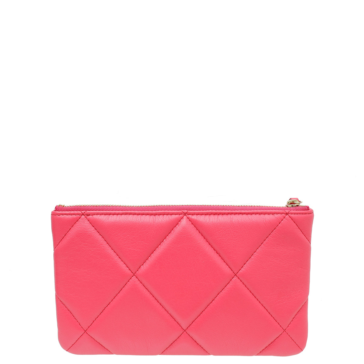 Chanel Pink CC 19 Small Case Pouch-Chanel-THE CLOSET