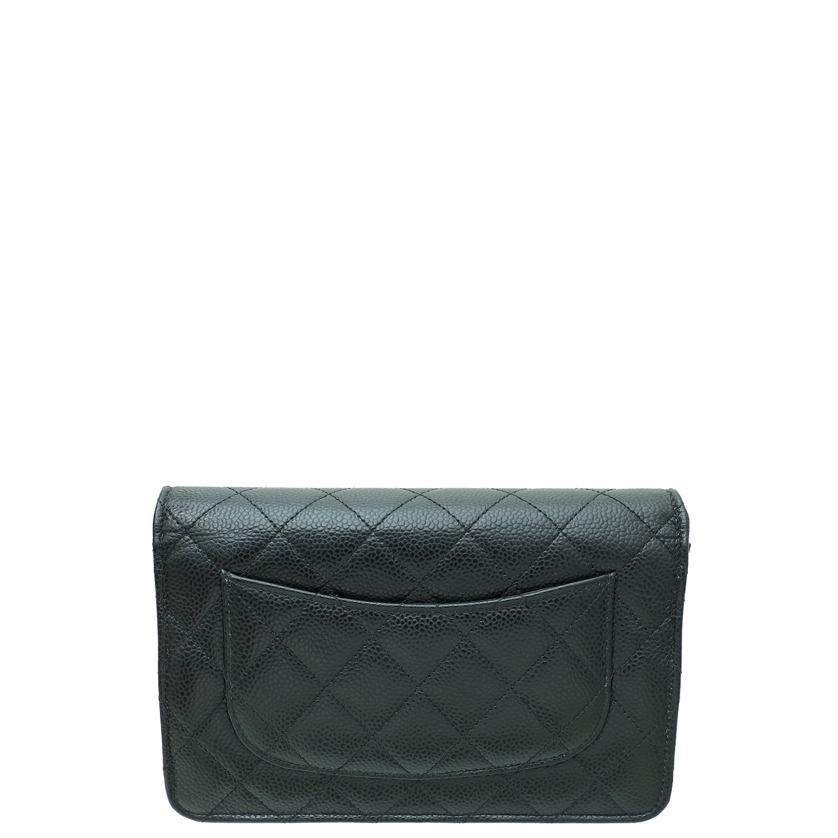 Chanel Black CC Classic Wallet On Chain-Chanel-THE CLOSET
