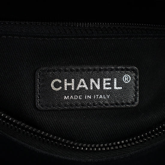 Chanel Metallic Asphalt CC Coco Handle Flap Bag