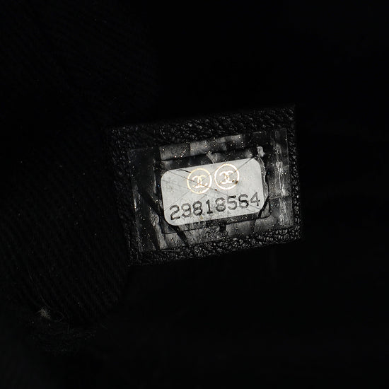 Chanel Metallic Asphalt CC Coco Handle Flap Bag