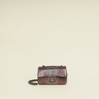 Chanel Bicolor Python Classic Mini Flap Bag