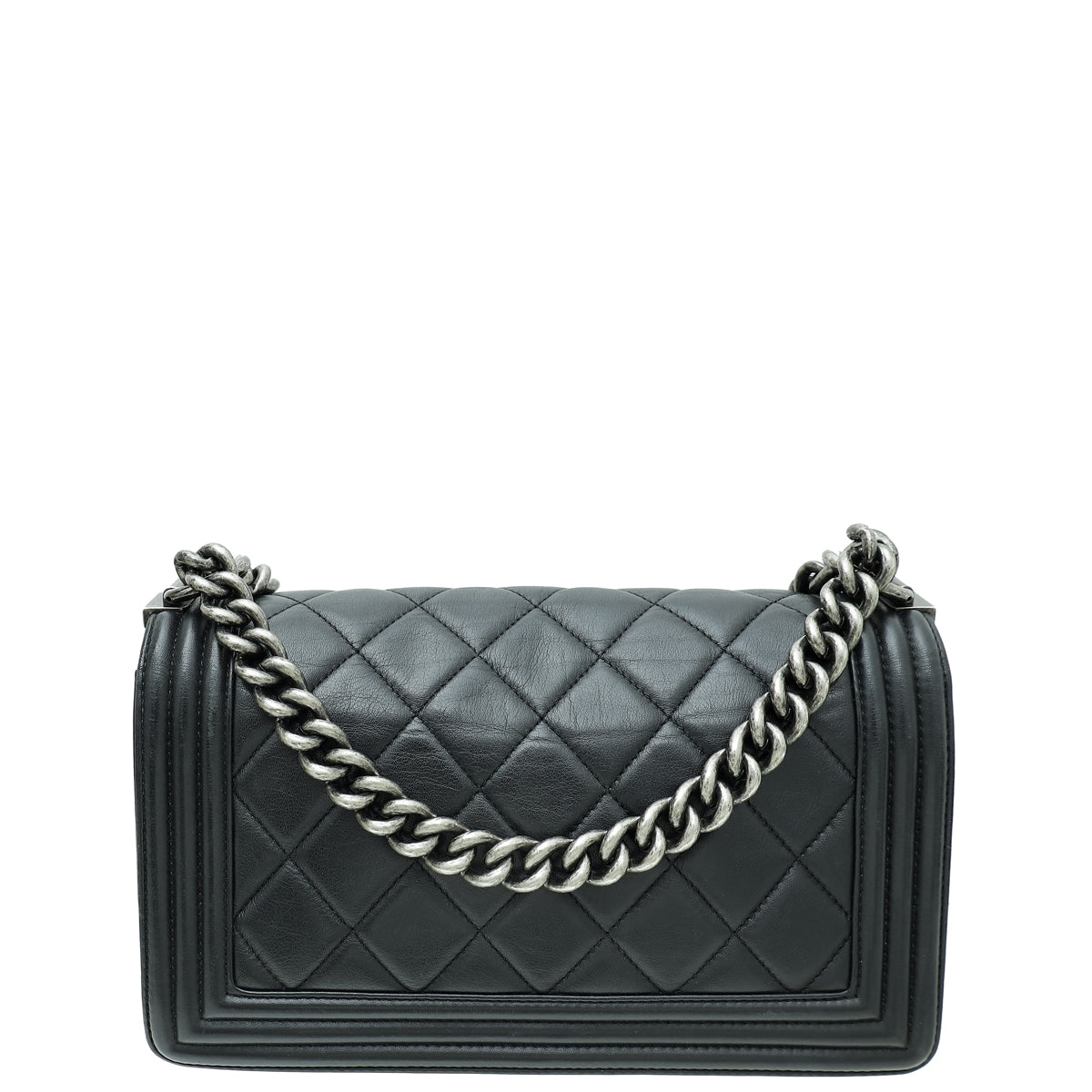 Chanel Black Le Boy Medium Flap Bag-Chanel-THE CLOSET