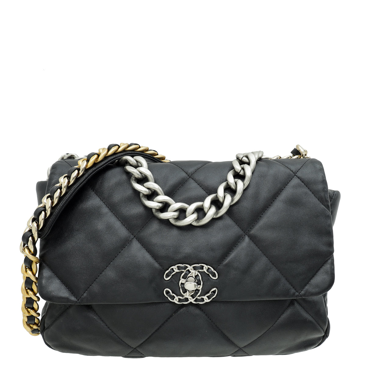 Chanel Black 19 Flap Bag-Chanel-THE CLOSET
