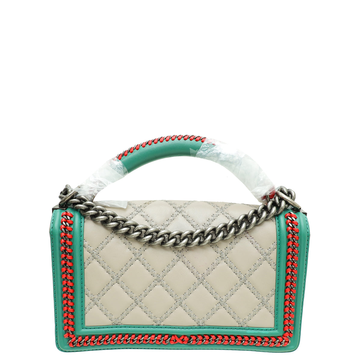 Chanel Multicolor Paris-Salzburg Top Handle Medium Boy Bag