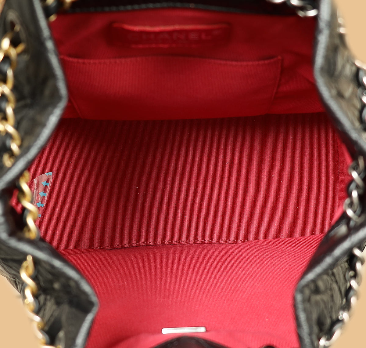 Chanel Black CC Gabrielle Small Backpack Bag-Chanel-THE CLOSET