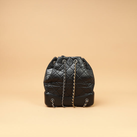 Chanel Black CC Gabrielle Small Backpack Bag-Chanel-THE CLOSET