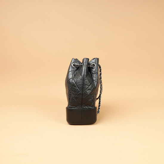Chanel Black CC Gabrielle Small Backpack Bag-Chanel-THE CLOSET