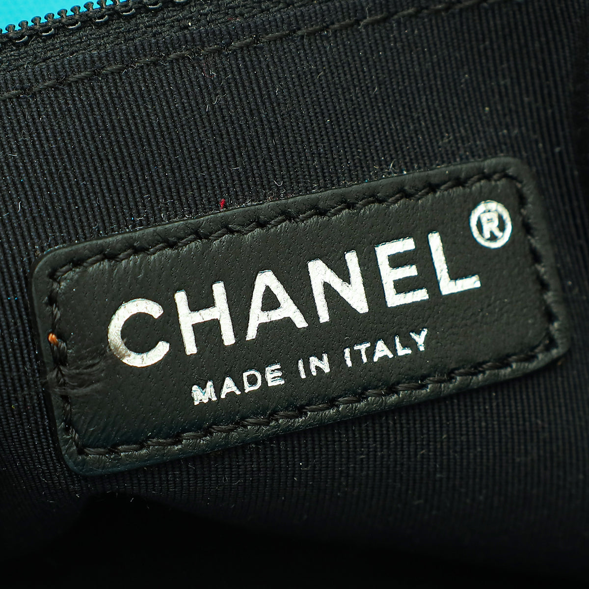 Chanel Tricolor CC Camellia Embossed East West Flap Bag