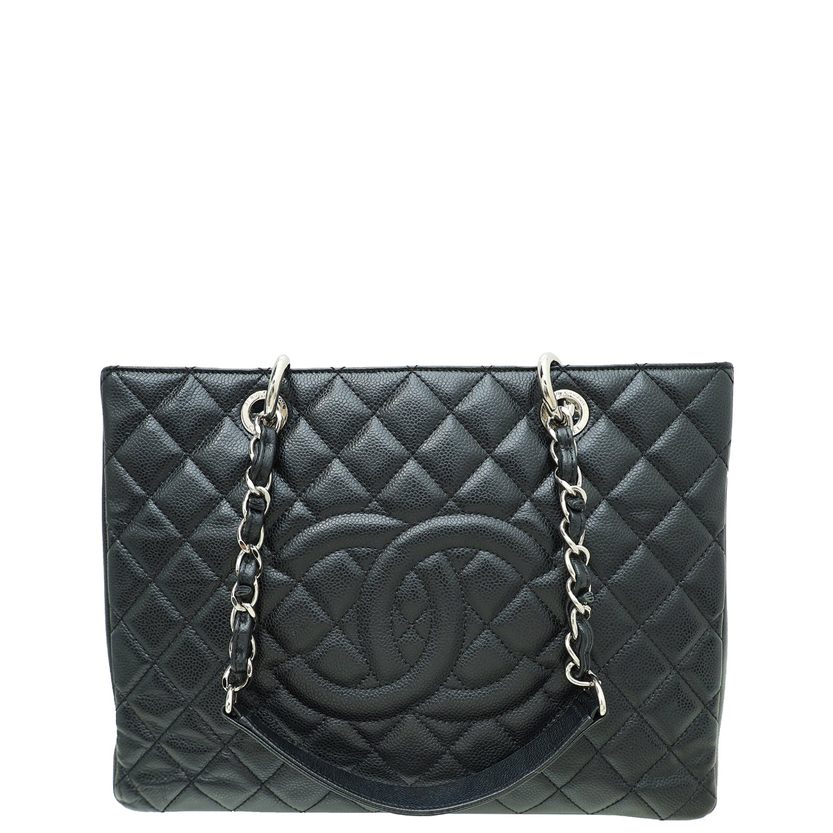 Chanel Black CC GST Medium Tote Bag-Chanel-THE CLOSET