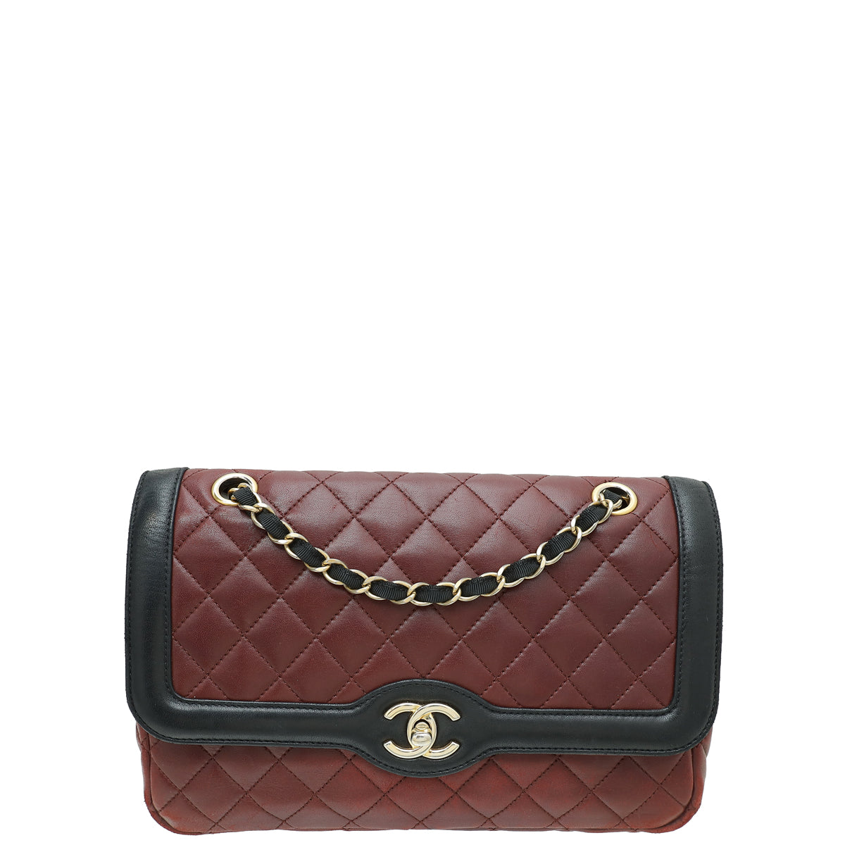Chanel Bicolor Quilted Two Tone Day Flap Bag-Chanel-THE CLOSET